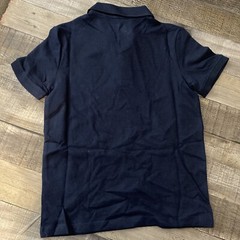 Old Navy Boys Uniform Short Sleeve Polo Navy Cotton Spandex S (6-7) NWT
