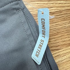 Class/Club Shorts Boys 14 Gray Modern Fit Comfort Stretch Chino School Uniform