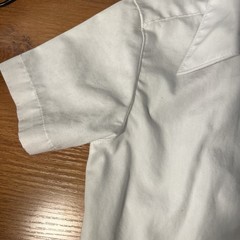 French Toast Boys School Uniform Short Sleeve Button-Up Dress Shirt Size 3T