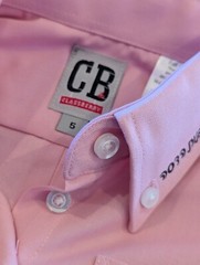 Classberry Kids Uniform long sleeve button up shirt Pink size 5