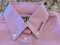 Classberry Kids Uniform long sleeve button up shirt Pink size 6
