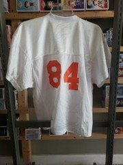 Football Practice Jersey Youth XL Pullover V-Neck White Polyester ~ Trl4#382