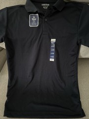 IZOD Boys Short Sleeve Wrinkle Resistant Moisture Wicking Polo Shirt