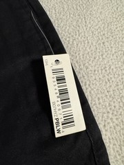 Essentials Boy’s Slim Leg Flat Front Uniform Chino Pant Black 12 Years – NWT