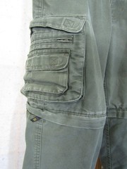 Boy Scouts of America Convertible Cargo Pants Canvas Youth 10 Uniform Zip Off
