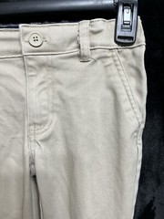 French Toast Boys Sz 6 Adjustable Waist Straight Fit Uniform Pants Khaki Tan