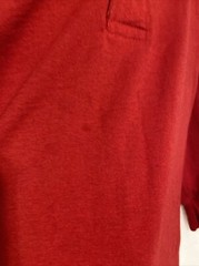 Jerzees Uniform Red Long Sleeve Top/Shirt Size Small Collared Boys Or Girls