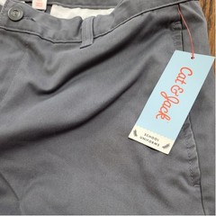 Boys School Uniform Pants Husky Gray Cat & Jack NWT 16
