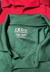 Boys Izod Uniform Bundle 18/20 Husky