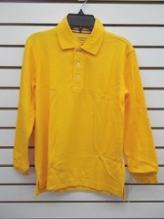 Boys French Toast Uniform/Casual Gray or Gold Polo Shirt Reg & Husky Sz 4 – 20H