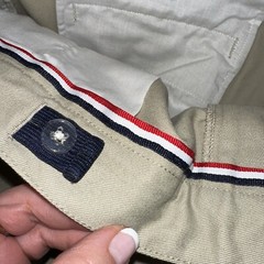 NWOT French Toast Adj Waist Pants Khaki Tan Size 16 School Uniform Power Knee