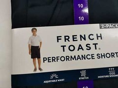 Boys french toast two performance short, size 10 – color: NAVY – 1402668
