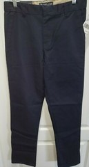 US POLO ASSN boys size 20 NEW NWT dark blue SCHOOL UNIFORM PANTS MSRP 32.00 STRA