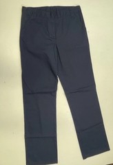George Boys Cotton Blend Navy Blue Straight Fit School Uniform Dress Pants 16
