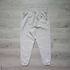 Don Alleson Boy’s Full Length Drawstring Baseball Pants Solid Grey Size Small S