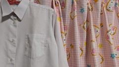E141 ^_^Japanese SchoolGirl Uniform Winter! Defect Set! It’s still usable!! S~M