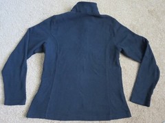 ST. VERONICA SCHOOL NAVY BLUE EMBROIDERED FLEECE 1/4 ZIP PULLOVER-YOUTH LARGE