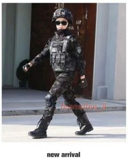 New Children’s Special Forces Combat Uniform, New Camouflage Training Suits