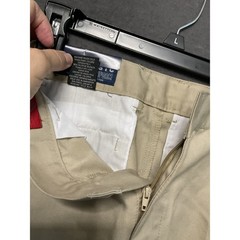 Classic School Uniform Shorts Boys 10 Khaki Flat Front Adjustable Schoolwear