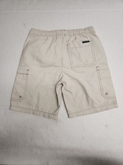 Kids Shorts US Polo Assn Size 10/12 Flat Front Cotton Light Beige