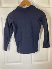 Lot 2 Navy School Uniform Polo Shirts Lands’ End Size 7-8 & 8 Collared Shirts
