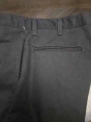 K-12 Gear School Uniform Boys Black Pants 16 Husky With Waist Adjustable Straps