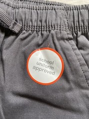 Wonder Nation Boys School Uniform Shorts Lot of Five Size XL (14-16)