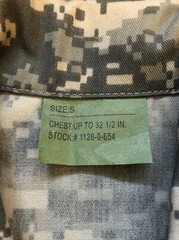 2 Rothco Kids ACU Camo Fatigue Buttoned Shirts Size Small And XL NWT