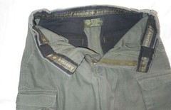 Official Boy Scouts Of America Green Canvas Cargo Uniform Shorts Youth Size 10