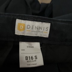 DENNIS PANTS / Boys / B16S / Slim / Black / Style #078500
