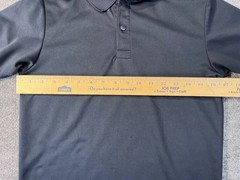 Nautica Boys School Uniform Polo Shirt Black Size L/G 14/16