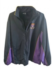Midford St Joseph’s College Sports Jacket – Navy Purple Gold Size XL
