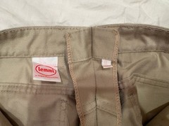 VINTAGE Lemmi Pants YOUTH Boys Size 170 Chino Khaki West German