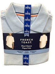 Boy’s French Toast Uniform Shortsleeved Polo Shirts 2-pack