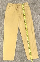 7 School Uniforms Boys Pants Shorts Polo Shirt Long Sleeve Size 10 12 14 Lot