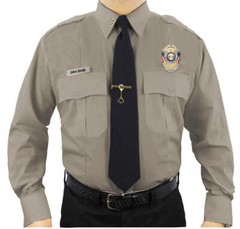Polycotton Long Sleeve Uniform Shirt