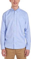 IZOD Young Men’s Long Sleeve Button-Down Oxford Shirt Uniform