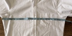 NWOT Flynn O’Hara Boys White Button-Front Uniform Shirt Long Sleeve Youth 18-20
