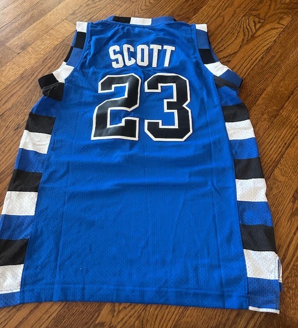 #3 One Tree Hill Ravens Basketball Jersey Nathan Scott