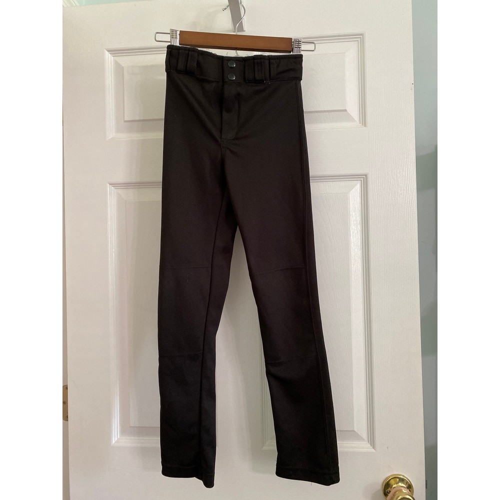 Boys Youth Size Small Black Baseball pants Clutch