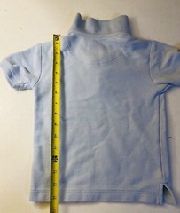 Boys School Uniform Polo Shirt Short Sleeve TAGLESS Size M (5) Regular Cotton