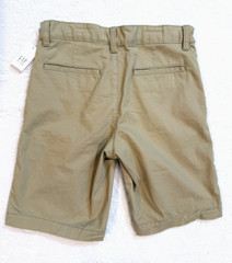 NWT Gap Boys Kids Uniform Khaki Shorts Size 14 Slim