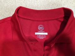 Wonder Nation Red Polo Junior XL 14-16
