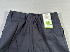Real School Uniforms Boys Size 20 Husky Approved Uniform Pants Flat Front – Navy