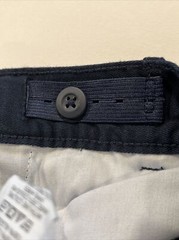 The Childrens Place Pants Youth 14 Navy 2 Pack Adjustable Waist Uniform School