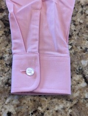 Classberry Kids Uniform long sleeve button up shirt Pink size 4