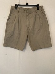 Austin Clothing Co Boys Khaki Stretch Bermuda Uniform Shorts Sz 20H
