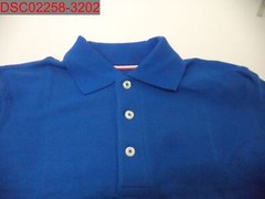 French Toast Boys Royal Blue Long Sleeve Pique Polo, Size L (10/12) 884503503066
