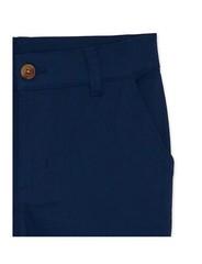 Wonder Nation Boys Blue School Uniform Flat Front Pants Size 14 Husky New