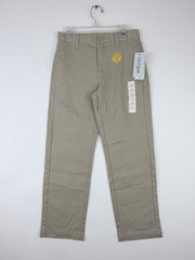 Cat & Jack Boys School Uniform Vintage Khaki Straight Pants Size 10